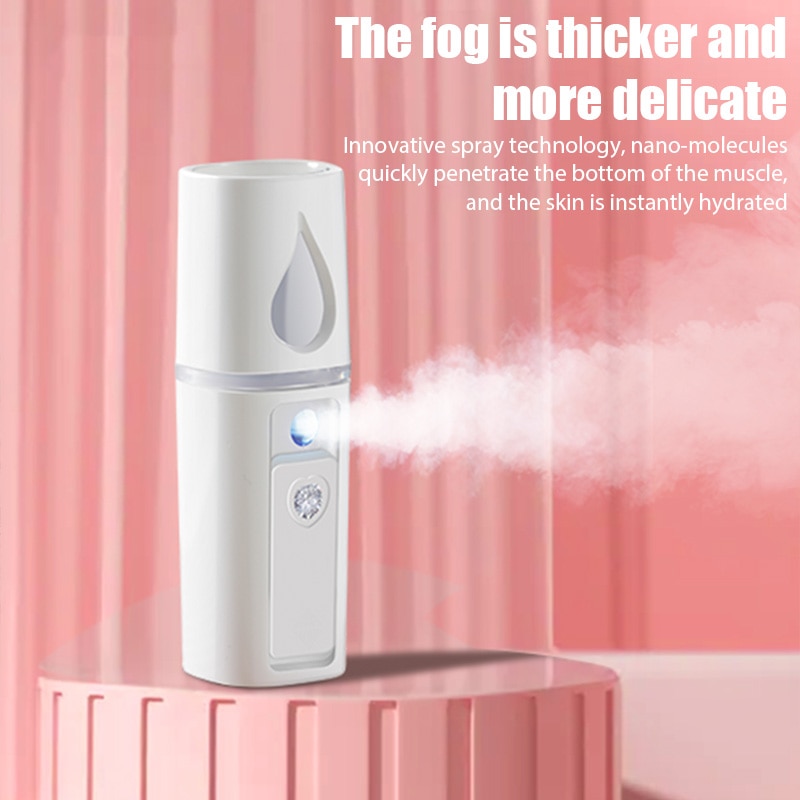 Face Steamer - 30ML Mini Portable Humidifier Facial Nano