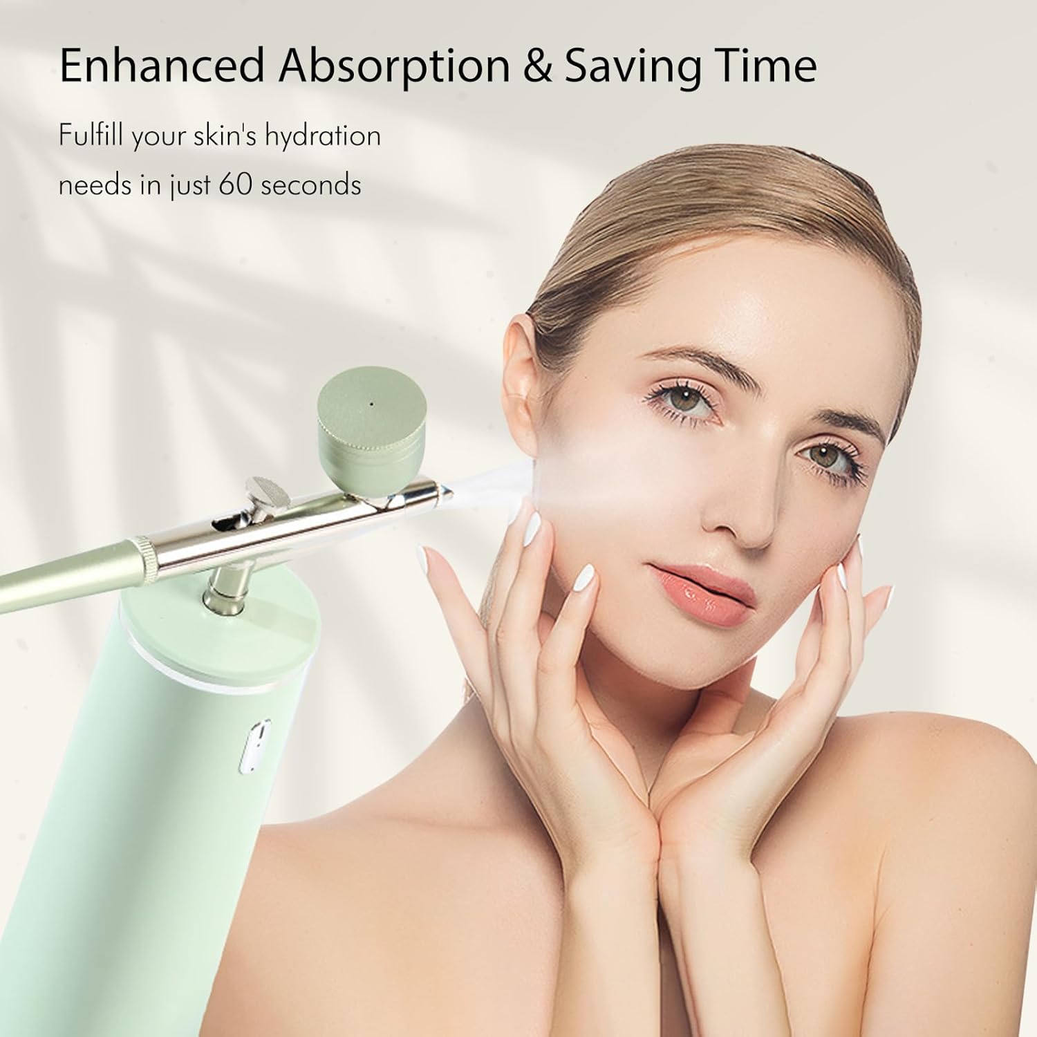 Nano Ionic Cold Mist Airbrush  - đánh giá và giá Face Steamer