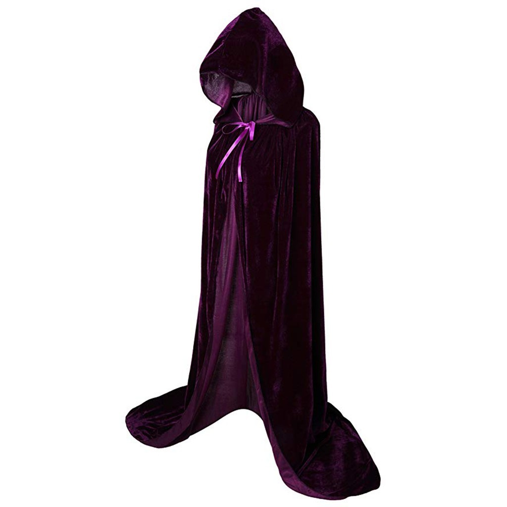 Halloween Cloaks Gothic Hooded - đánh giá và giá Bathrobe
