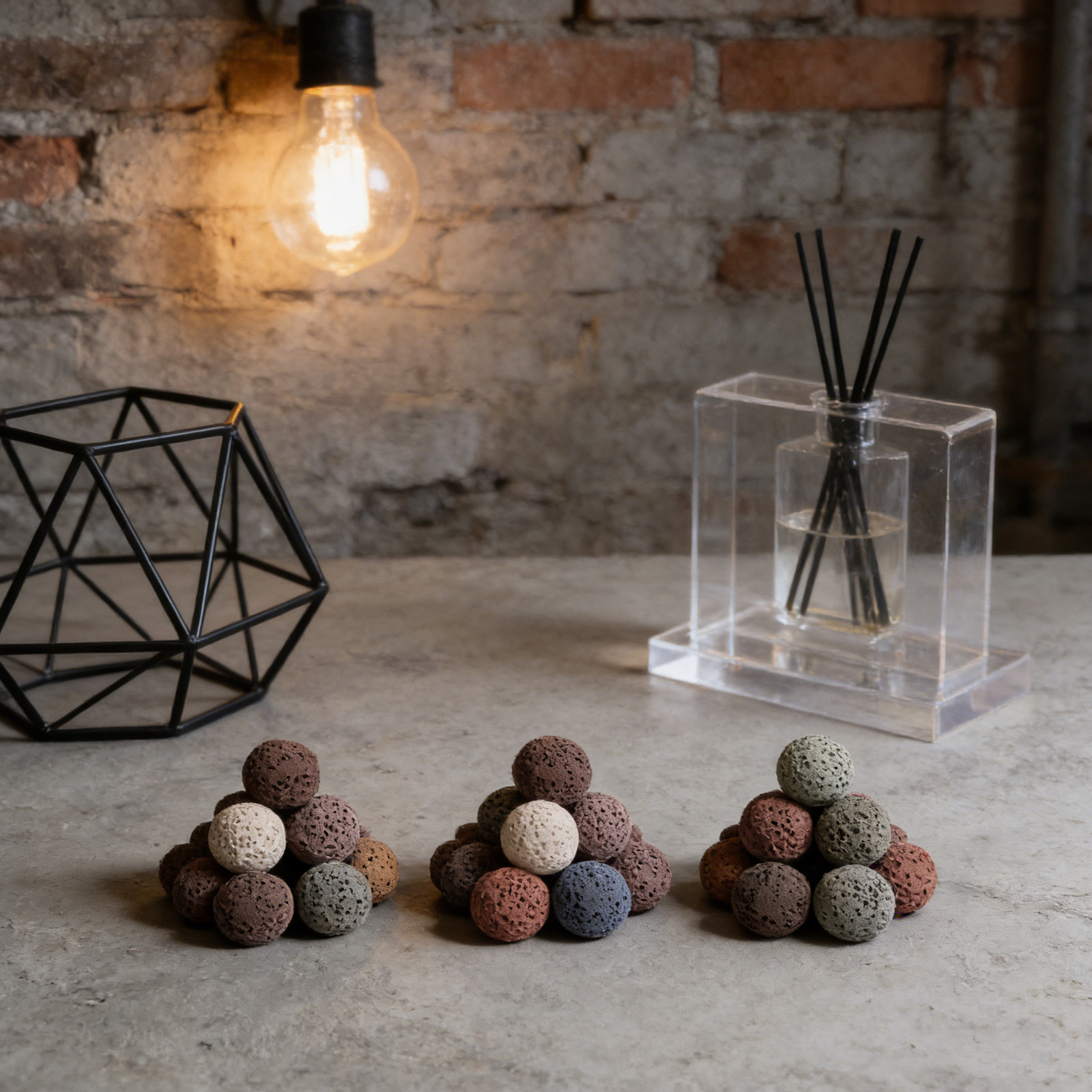 20Pcs Lava Rock Essential Oil  - đánh giá và giá Aromatherapy Diffuser